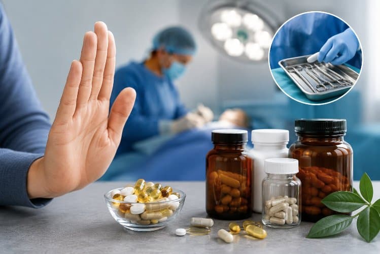 Risks of Taking Vitamins Before Surgery