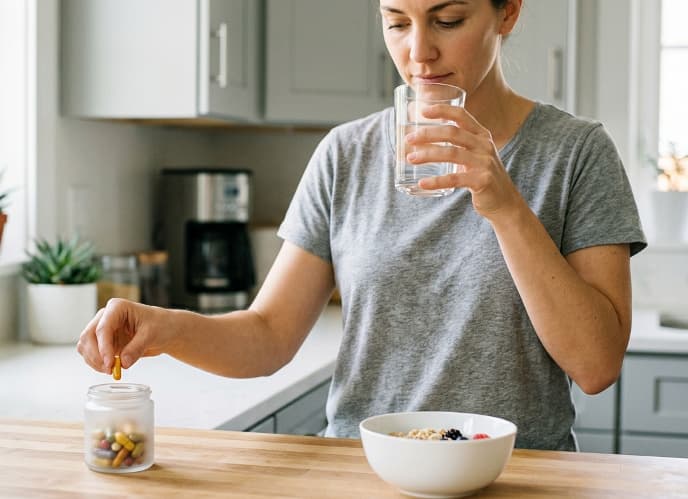 Take Vitamins on an Empty Stomach