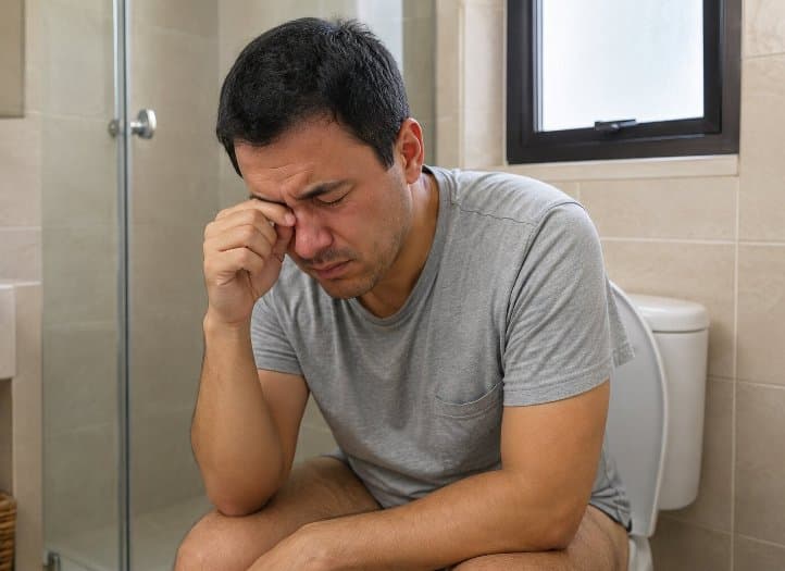 Eyes Watering During Bowel Movement