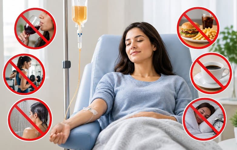 What Not To Do After an Iron Infusion