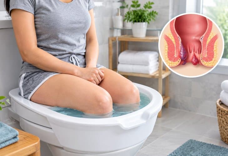 Sitz Bath for Hemorrhoid Relief